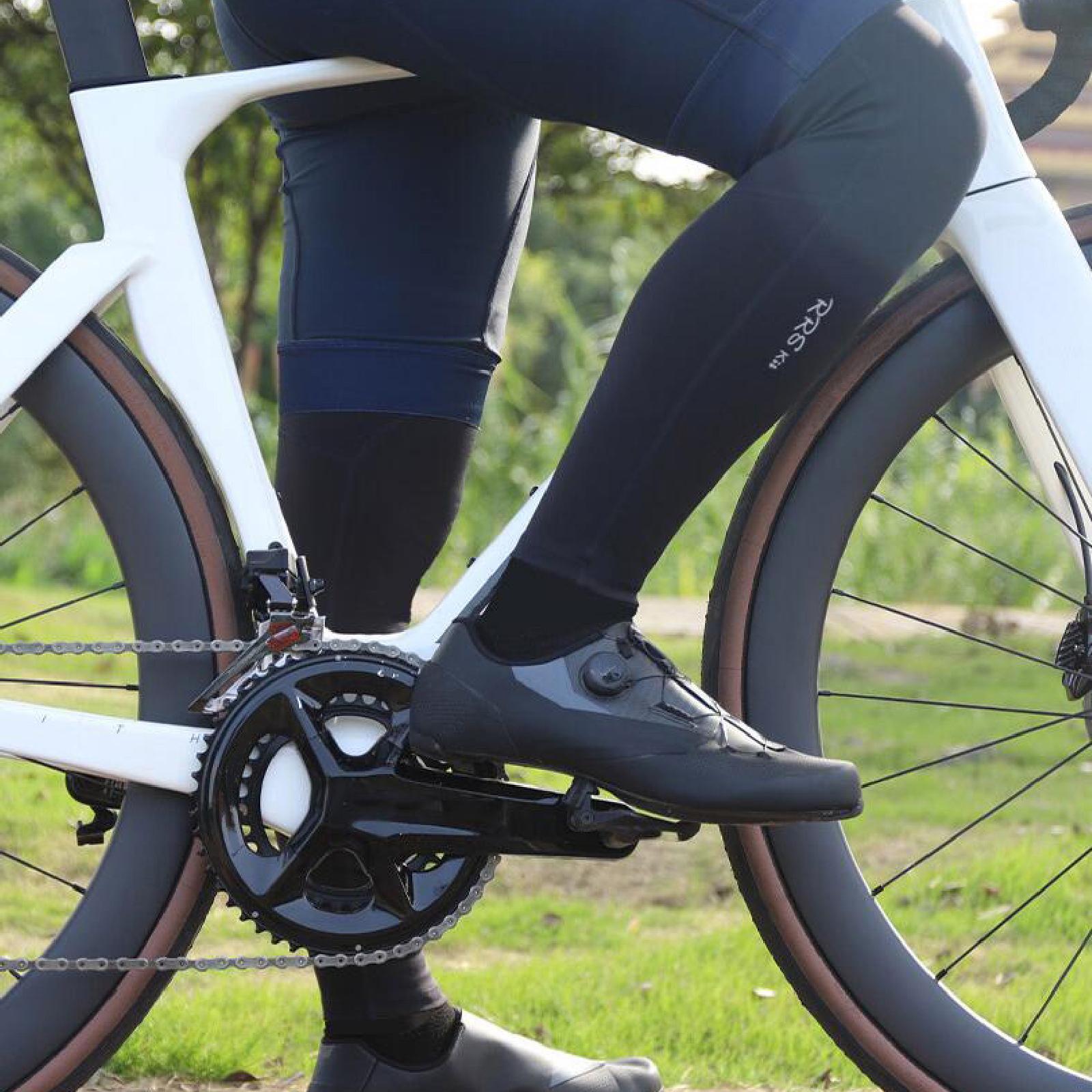 Cycling Gear Cold Weather - Penghangat Kaki Bersepeda, Pelindung Kaki Panjang,