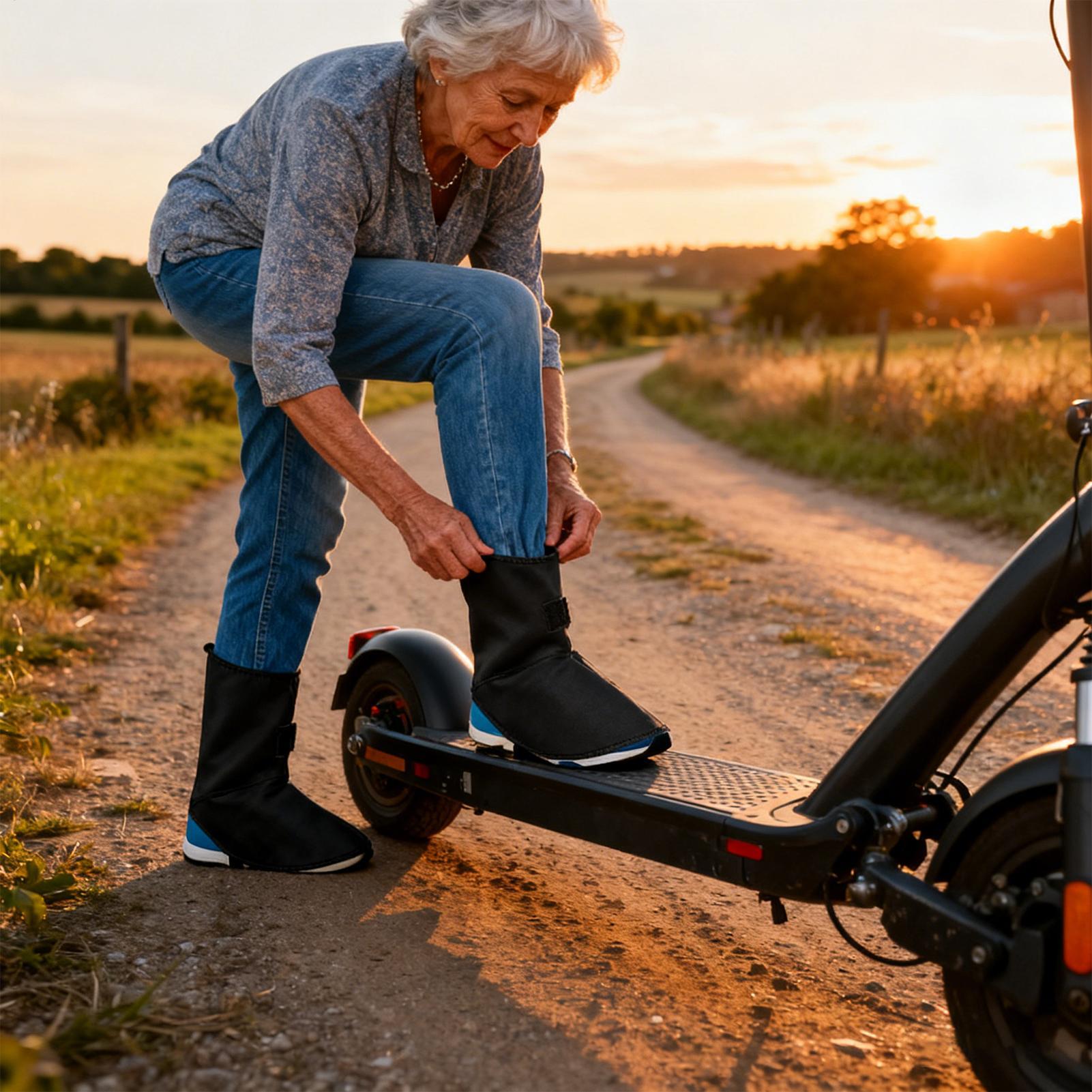 Cycling Gear For Women - Penutup Sepatu Bersepeda Tahan Air Penutup