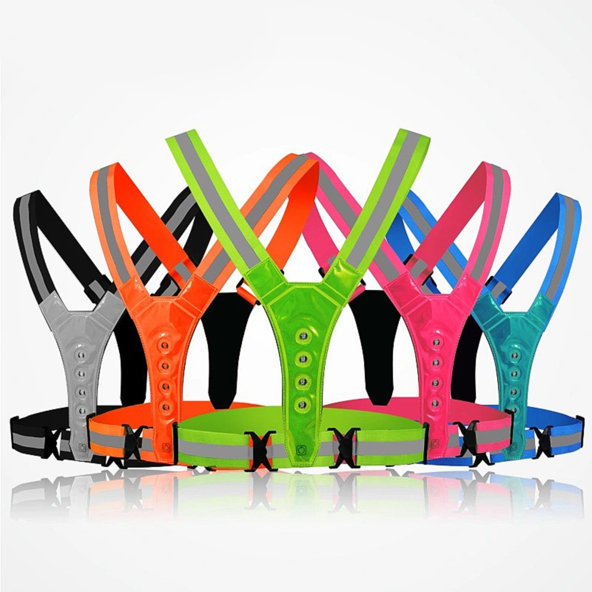 Cycling Gear For Women - Rompi Keselamatan Lari & Bersepeda LED