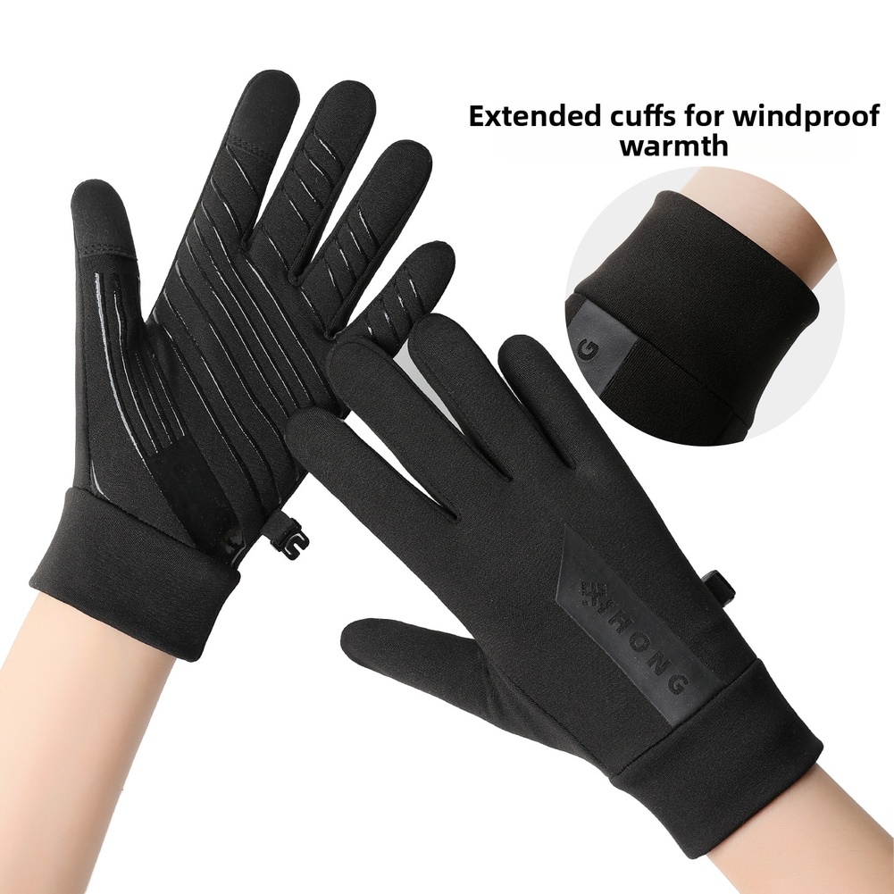 Cycling Gear Cold Weather - Sarung Tangan Layar Sentuh Musim Dingin