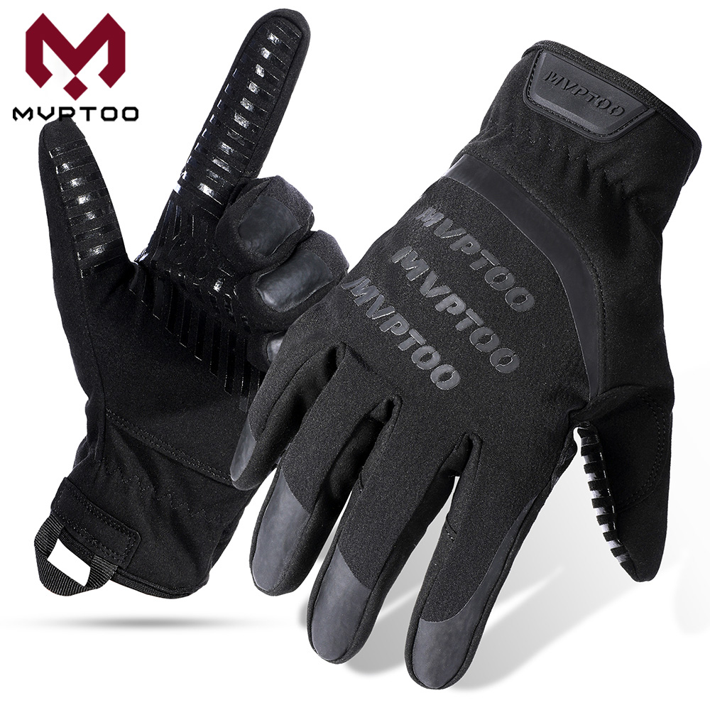 Cycling Gear Cold Weather - Sarung Tangan Layar Sentuh Termal Musim