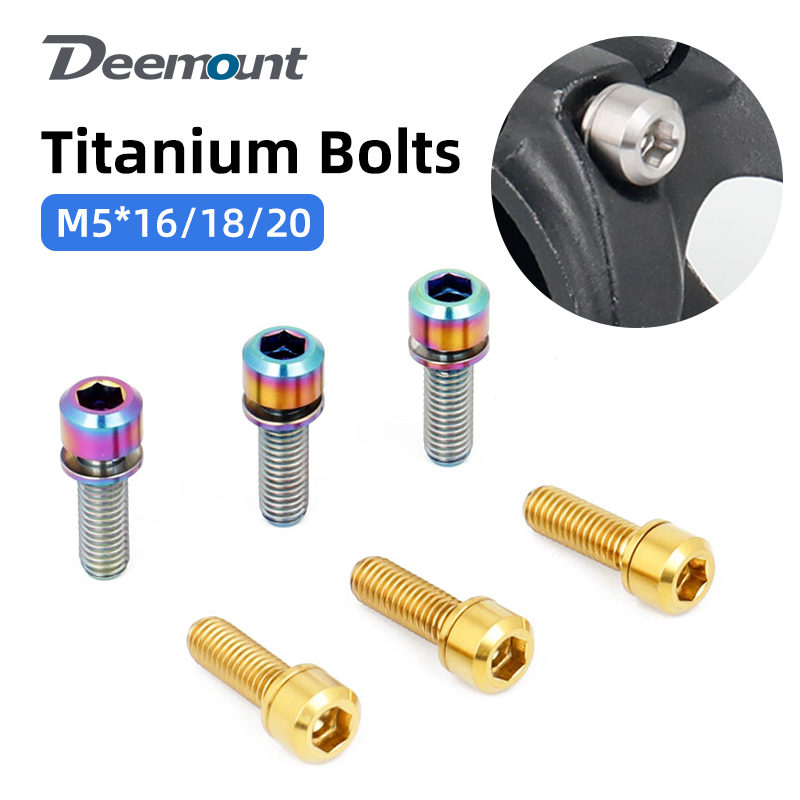 Cycling Gear Parts - 6 Buah Baut Pengikat Batang Titanium