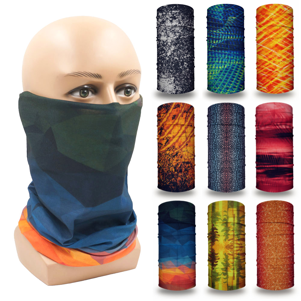 Cycling Gear For Women - Bandana kepala cetakan warna-warni untuk wanita,