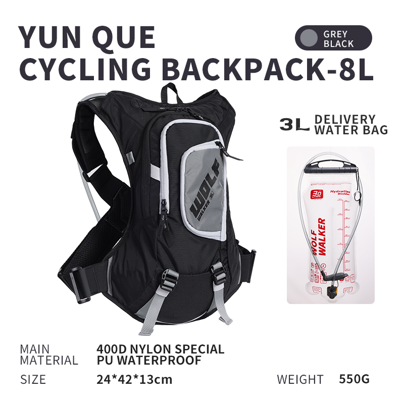 Ransel Lari Off-road WOLFWALKE - Cycling Backpack ulasan dan harga
