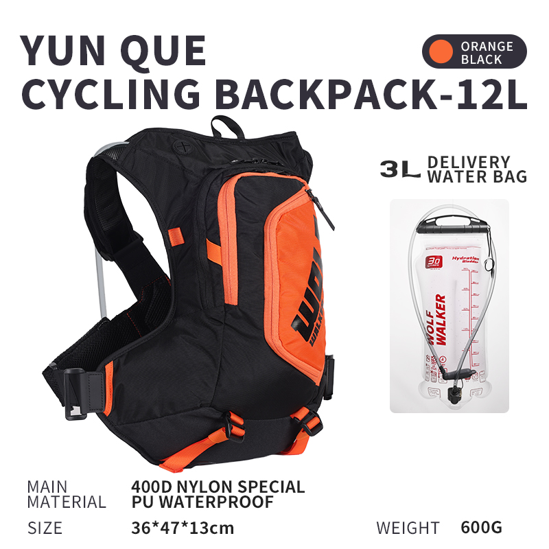Ransel Lari Off-road WOLFWALKE - Cycling Backpack ulasan dan harga