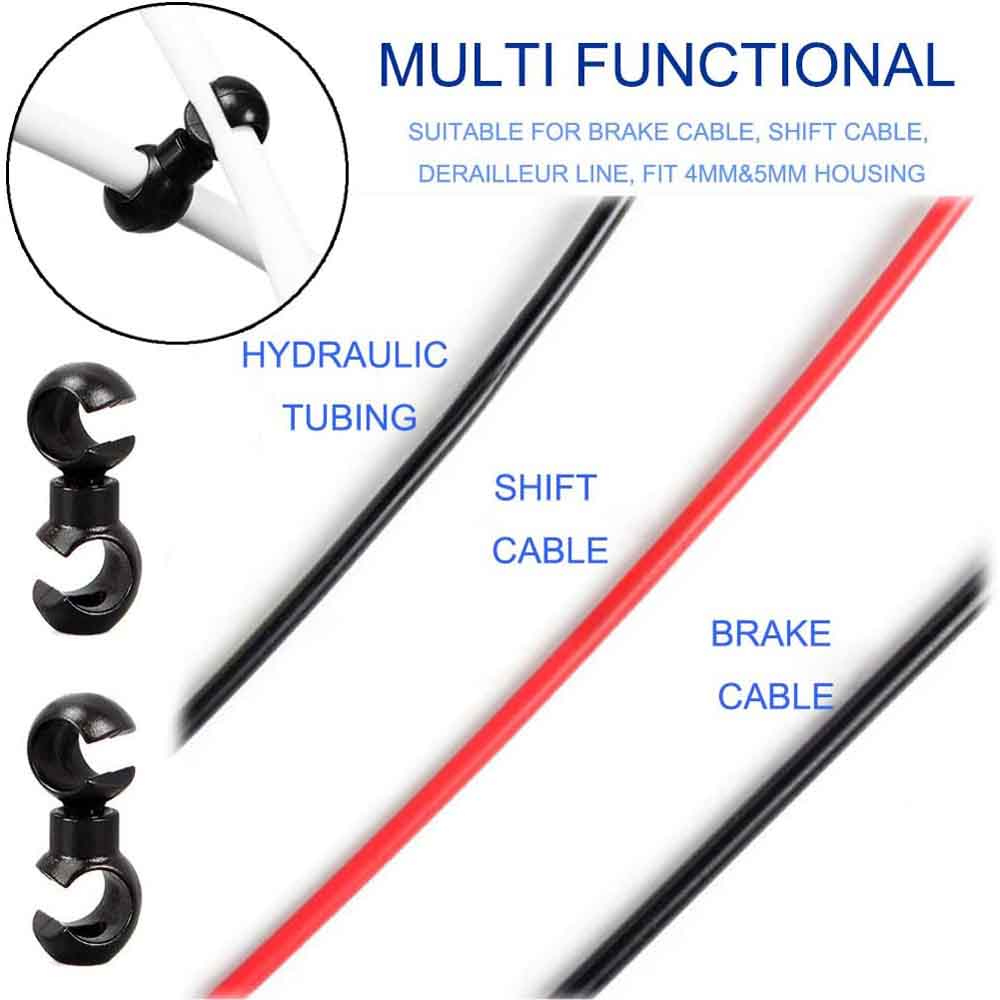 10 Buah Klip Kabel Rem MTB Dap - Cycling Gear Parts ulasan dan harga