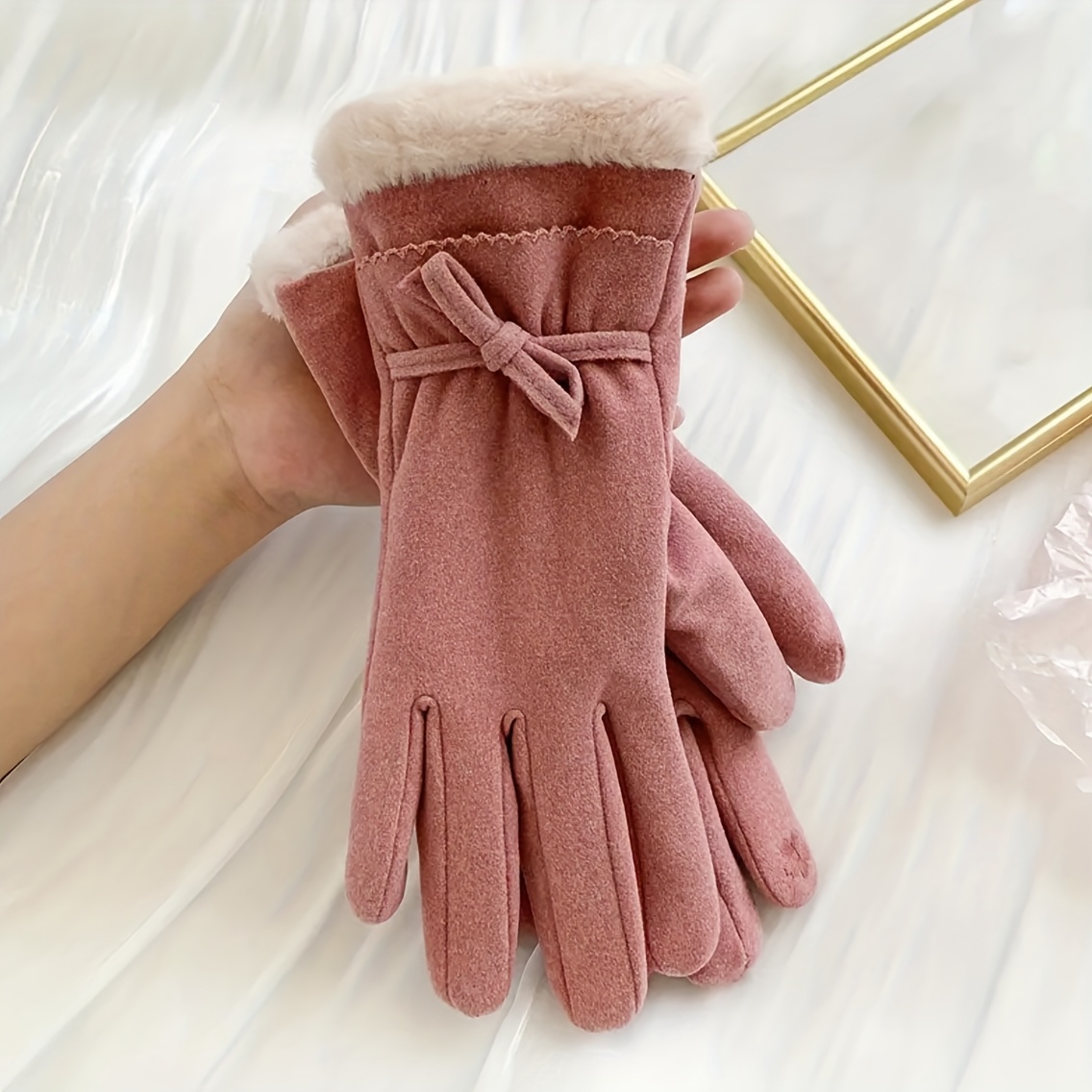 Sarung tangan wanita berlapis  - Cycling Gear Cold Weather ulasan dan harga