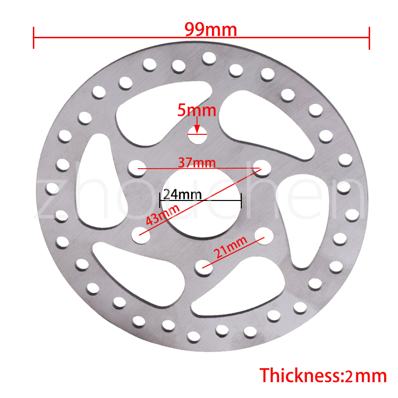 Disk rem sepeda motor 100MM, s - Cycling Gear Parts ulasan dan harga