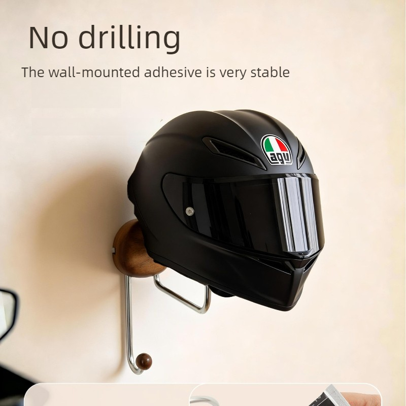 Rak Penyimpanan Helm Dinding T - Cycling Gear Holder ulasan dan harga